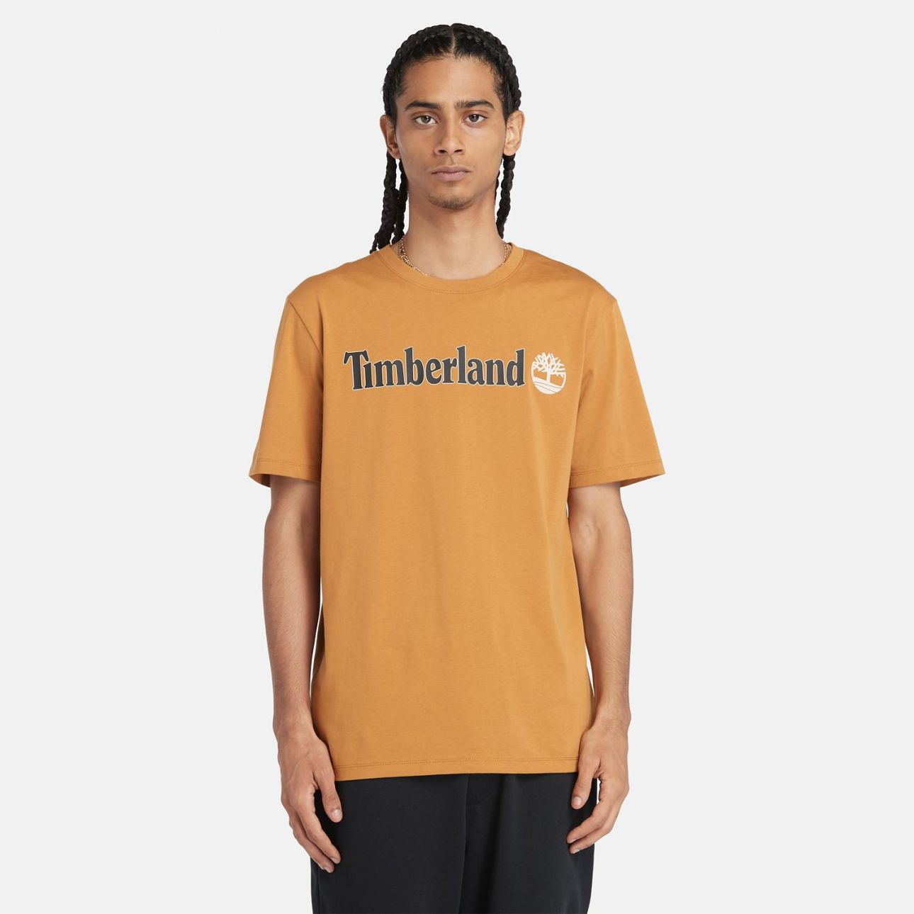 CAMISETA MASCULINO TIMBERLAND LINEAR LOGO